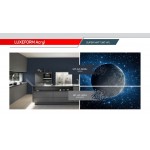 Фасад LuxeForm Acryl MT-AF-500U Океан, суперматовая поверхность, толщина 18,4мм, основа МДФ, обратная сторона-высокопрочное покрытие в цвет